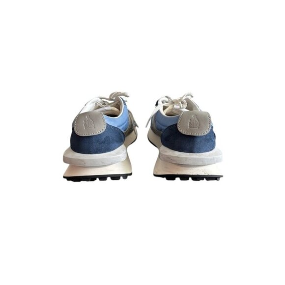 Lanvin Men's Bumpr Low-Top Sneakers Blue/Grey US 14 EU 47 UK 13 - Picture 5 of 6